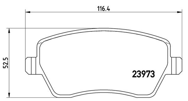 MAGNETI MARELLI Bremžu uzliku kompl., Disku bremzes 363700468033